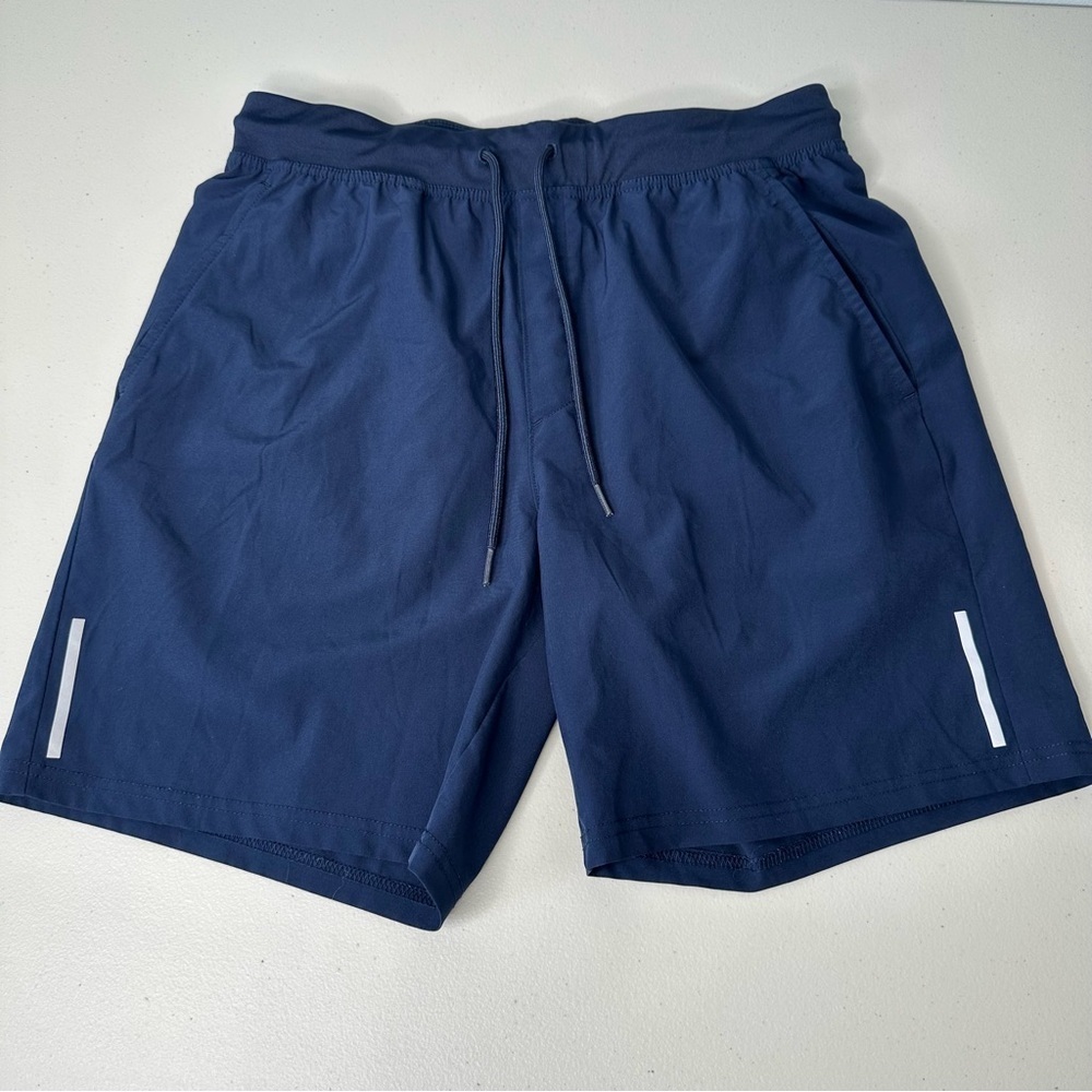 Jockey‎ Athletic Shorts Pull on Navy Blue Size M